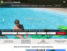 Tablet Screenshot of gitescharente.com